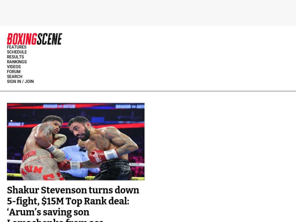 boxingscene.com